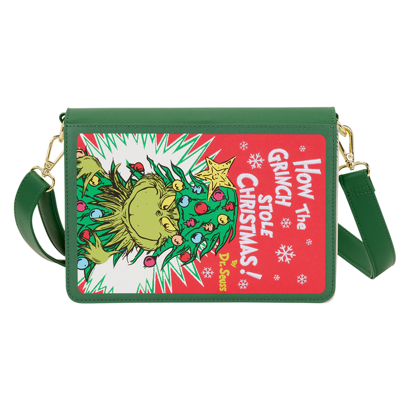 Dr. Seuss How the Grinch Stole Christmas! Holiday Color-In Crossbody Bag 1