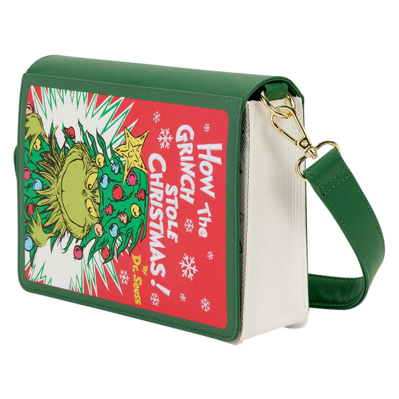 Dr. Seuss How the Grinch Stole Christmas! Holiday Color-In Crossbody Bag 3