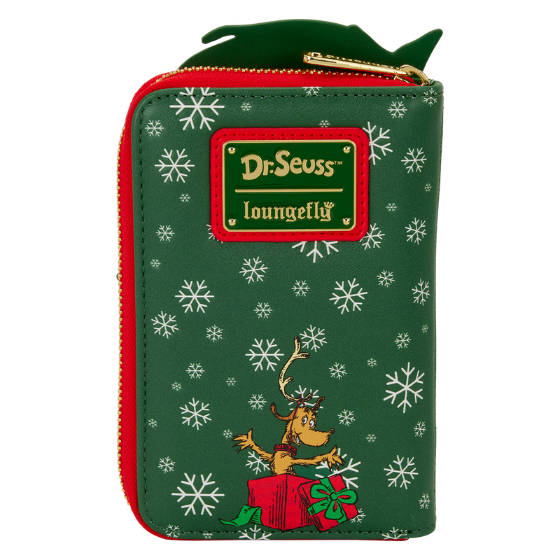 Dr. Seuss How the Grinch Stole Christmas! Tree Zip Around Wallet 3