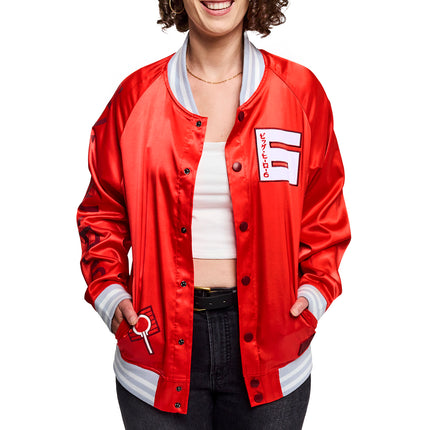 Big Hero Six Satin Bomber Jacket