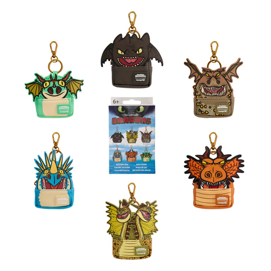 LF DREAMWORKS HOW TO TRAIN YOUR DRAGON MYSTERY MINI BACKPACK BAG CHARMS