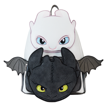 How to Train Your Dragon Light & Night Fury Cosplay Mini Backpack