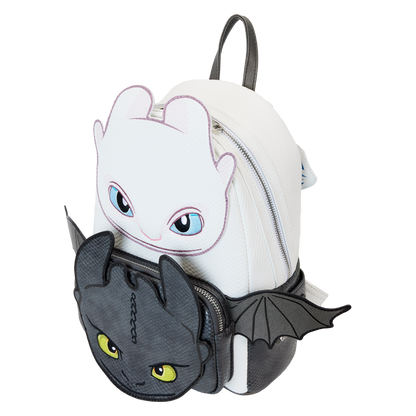 How to Train Your Dragon Light & Night Fury Cosplay Mini Backpack