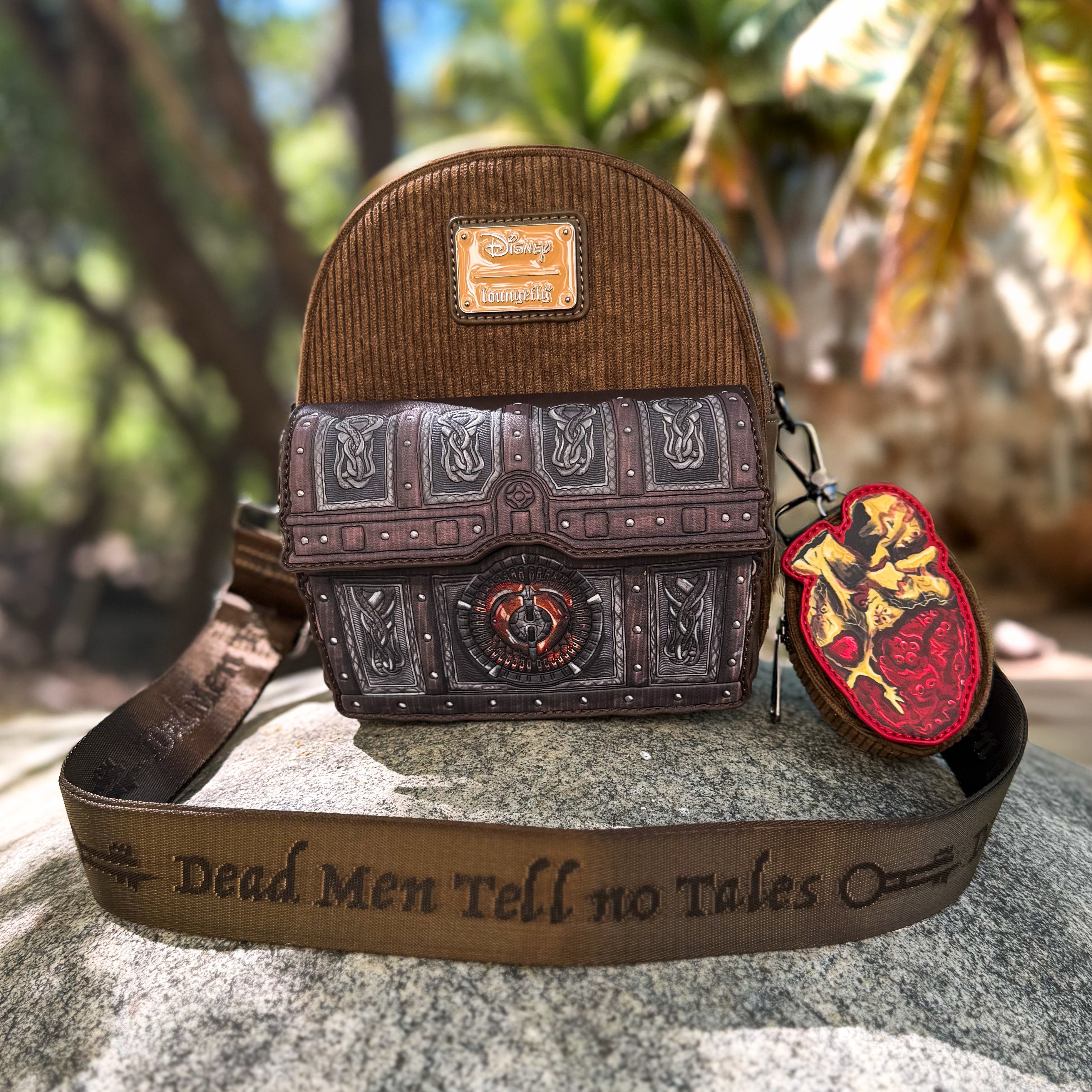 Pirates of the Caribbean: Davy Jones Dead Man’s Chest Exclusive Loungefly Convertible Mini Backpack