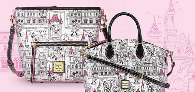Disney Dooney & Bourke Hobo Bag - Minnie Mouse Disney Parks