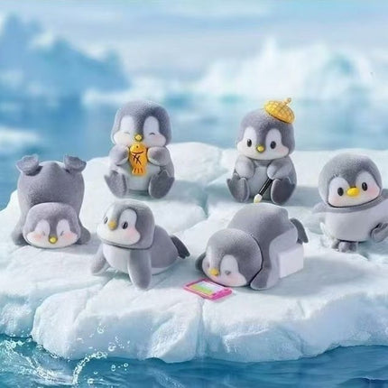 Penguin Apu – Glacier Daily Life Series Flocked Beans Blind Box