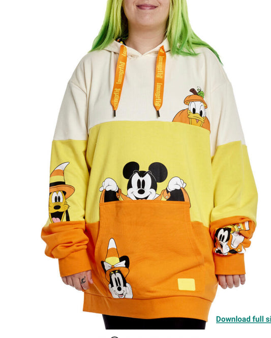 Mickey & Friends Candy Corn Unisex Hoodie