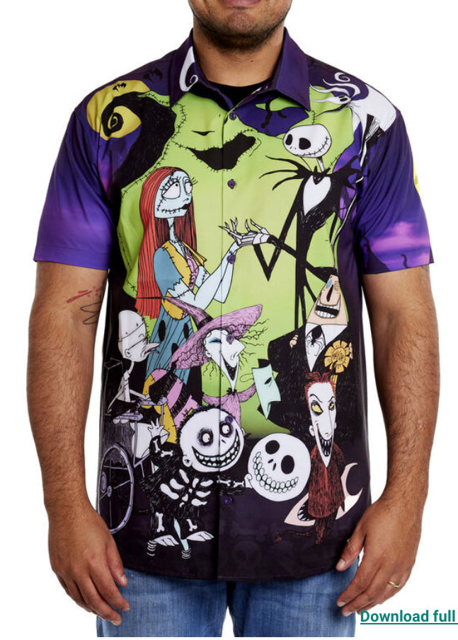 Nightmare Before Christmas Camp Shirt