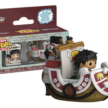 Bitty Pop! Rides Monkey D. Luffy and Thousand Sunny