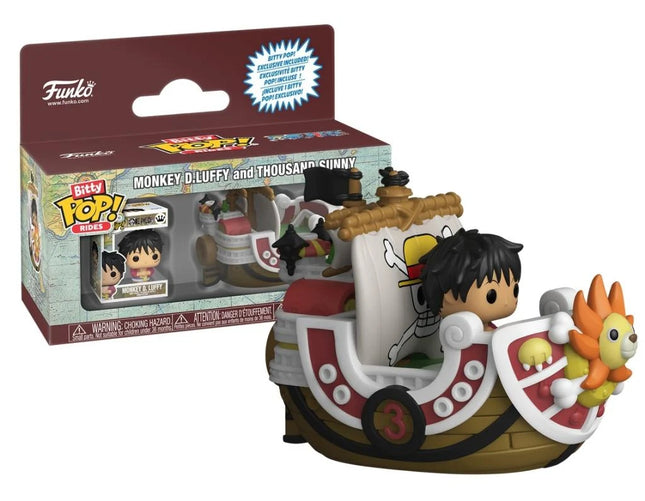 Bitty Pop! Rides Monkey D. Luffy and Thousand Sunny