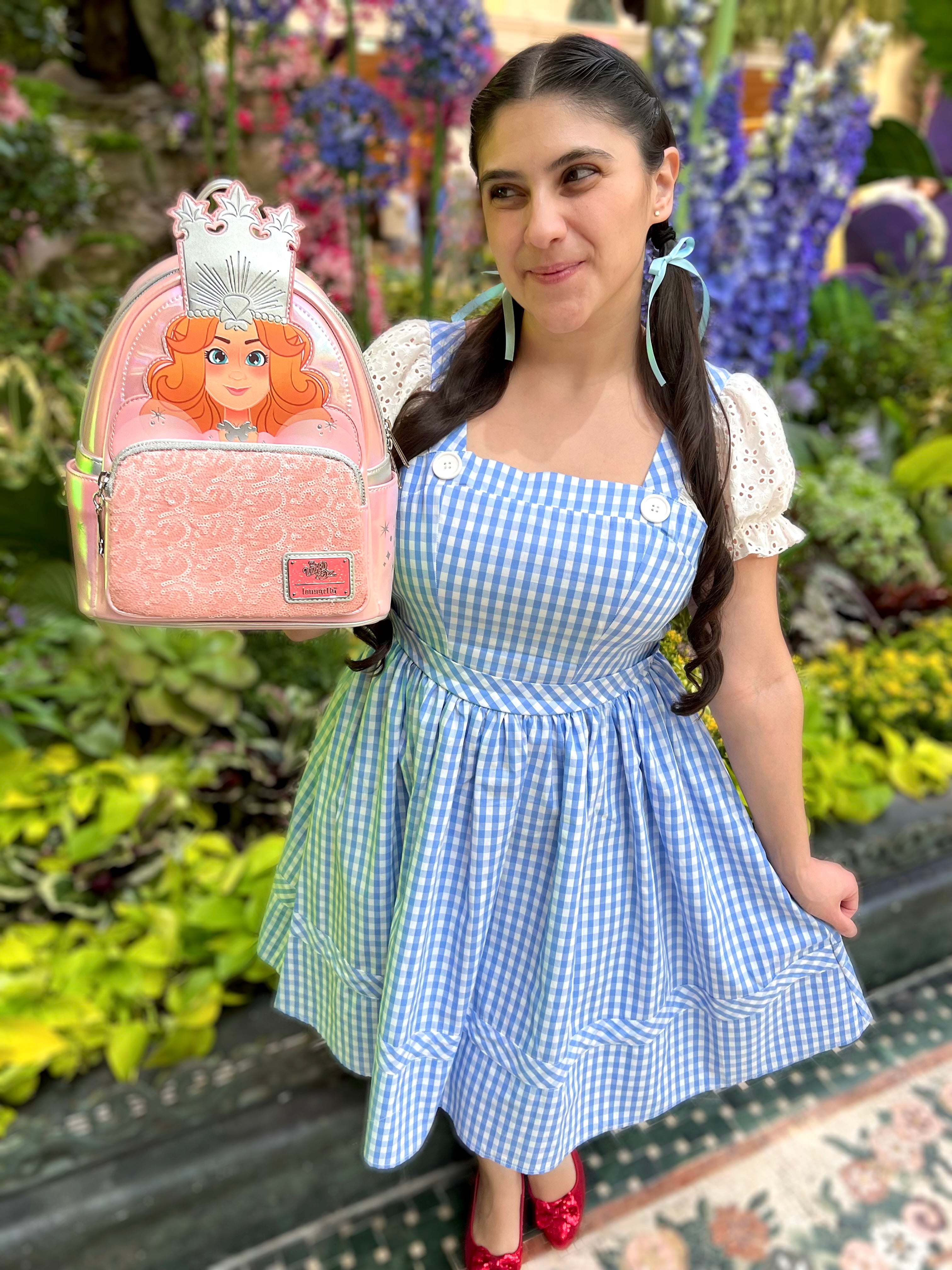 WOZ Glinda the Good Witch Cosplay Mini Backpack 12