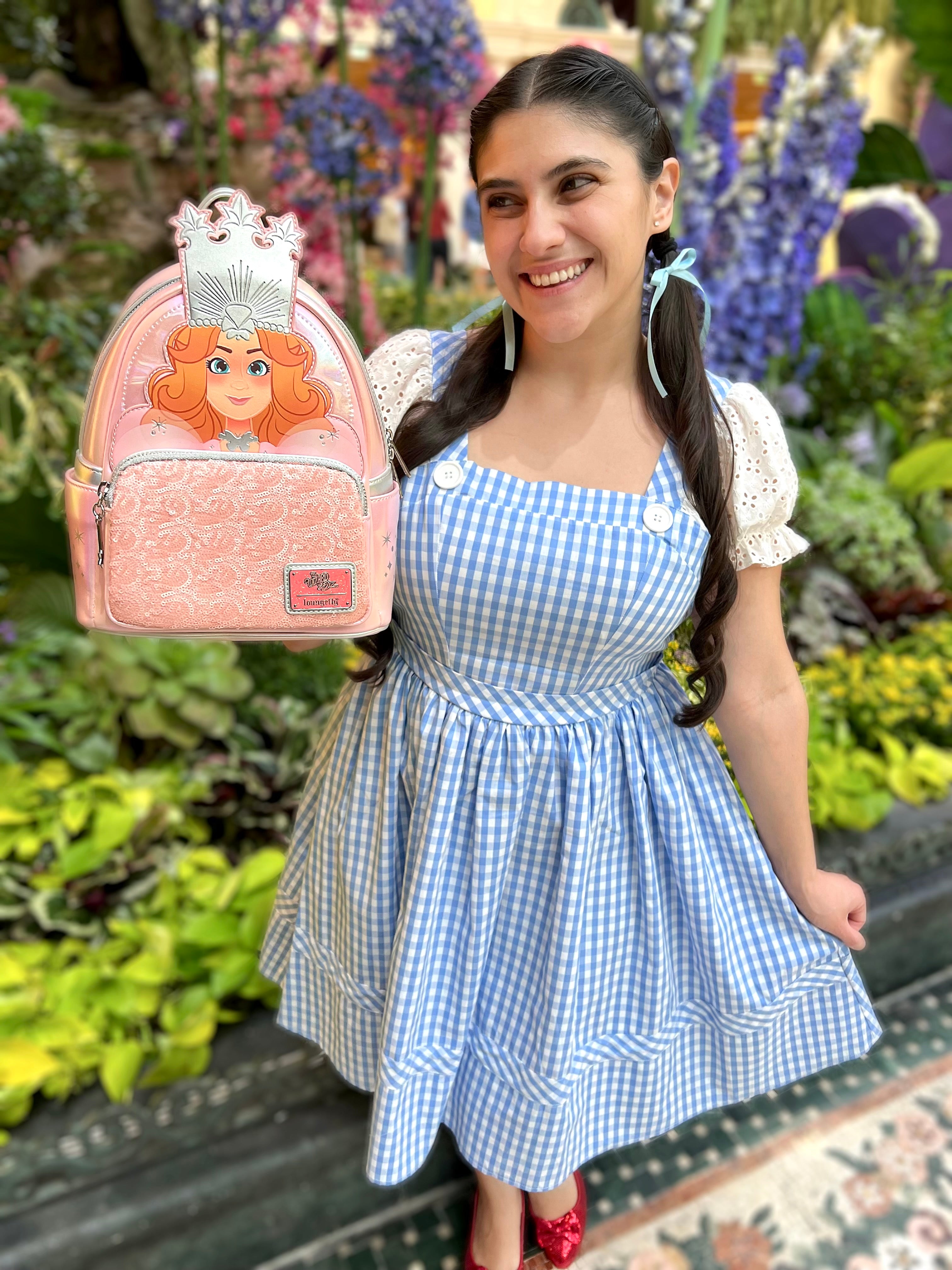 WOZ Glinda the Good Witch Cosplay Mini Backpack 10