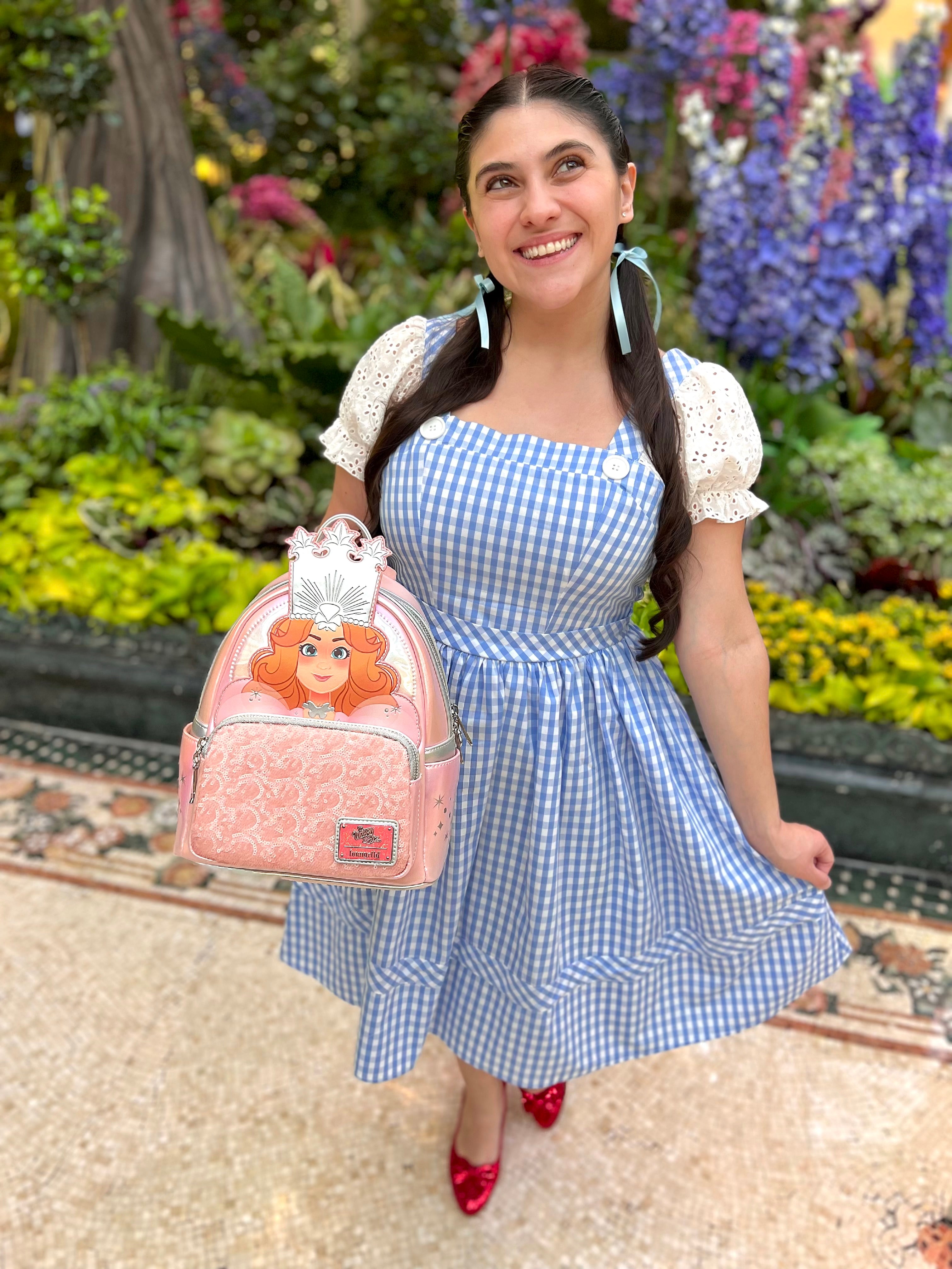 WOZ Glinda the Good Witch Cosplay Mini Backpack 11