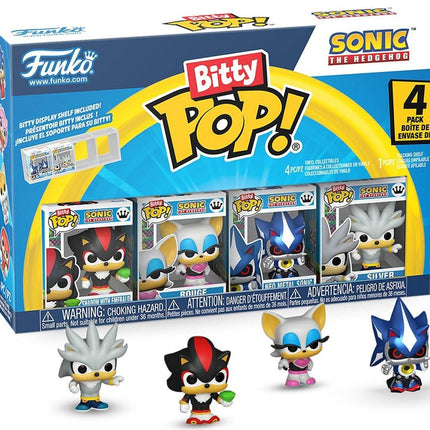 Sonic the Hedgehog Shadow Funko Bitty Pop! Mini-Figure 4-Pack