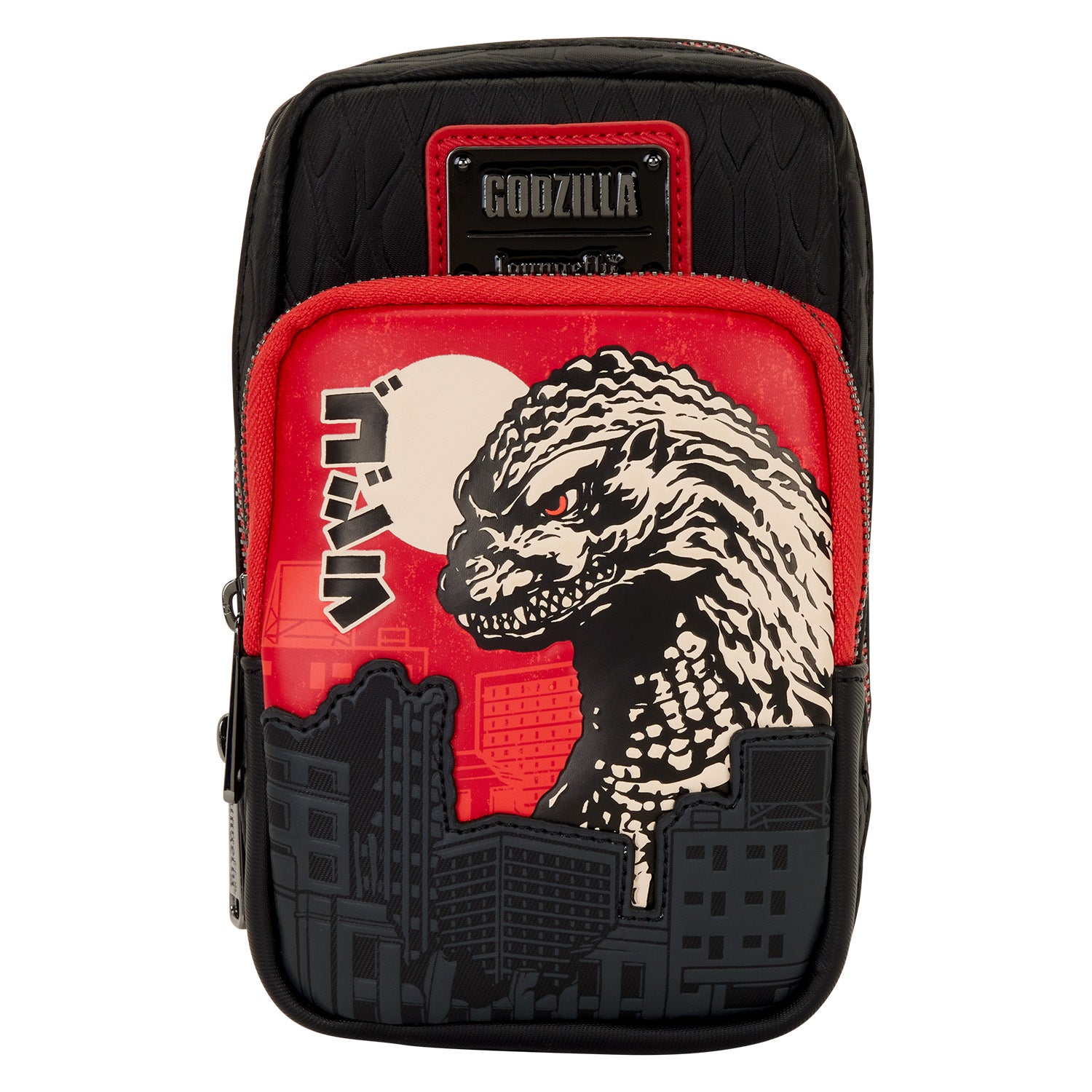 Godzilla Cellphone Crossbody Bag with Coin Bag 1