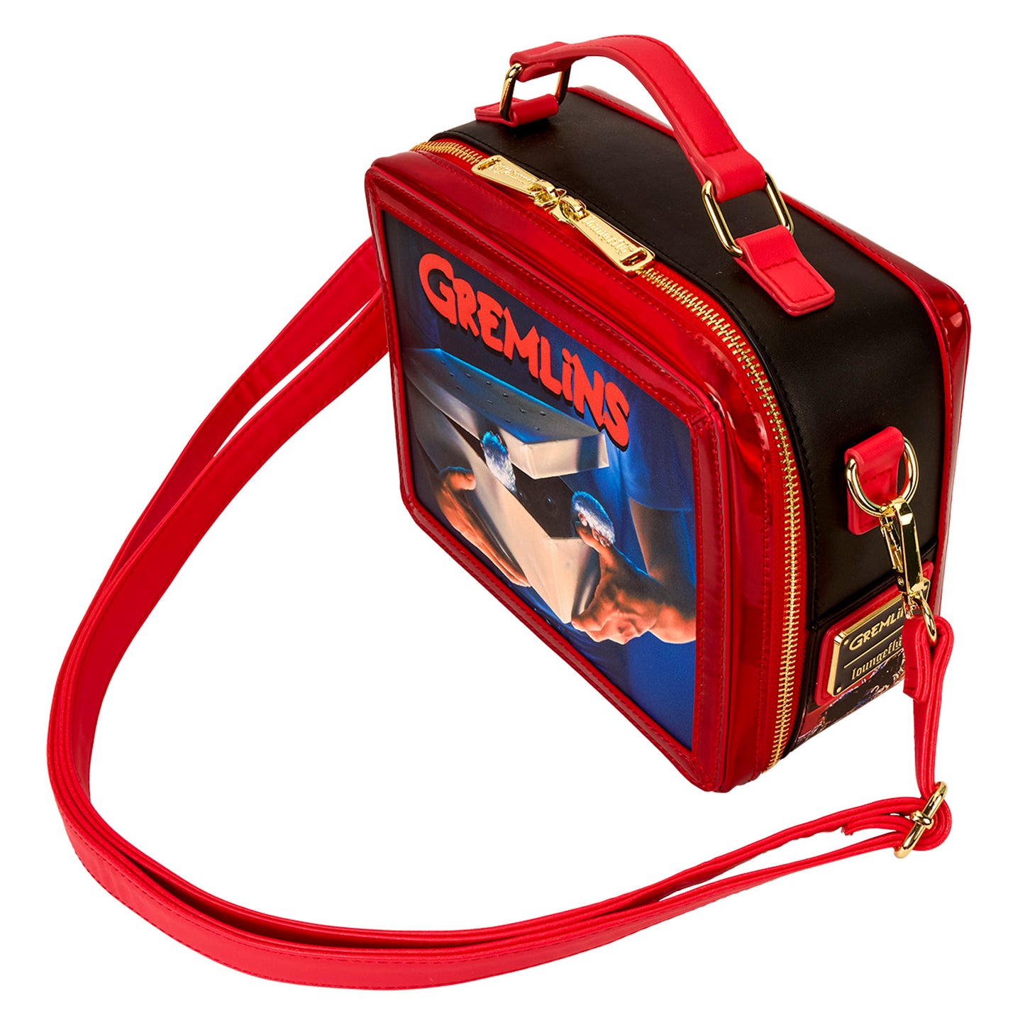 LF WB GREMLINS 40TH ANNIVERSARY VINTAGE LUNCHBOX CROSSBODY BAG