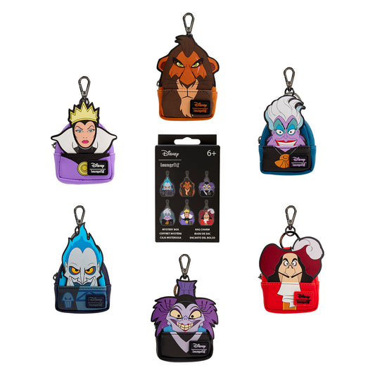 Disney Villains Mini Backpack Bag Charms