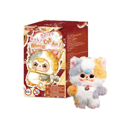2025 ENT Baby Three Whose Cat am I Plush Blind Box