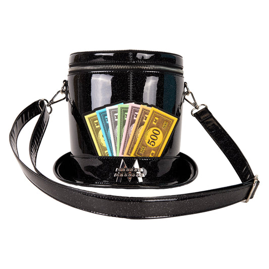 LF HASBRO MONOPOLY TOP HAT CROSSBODY BAG