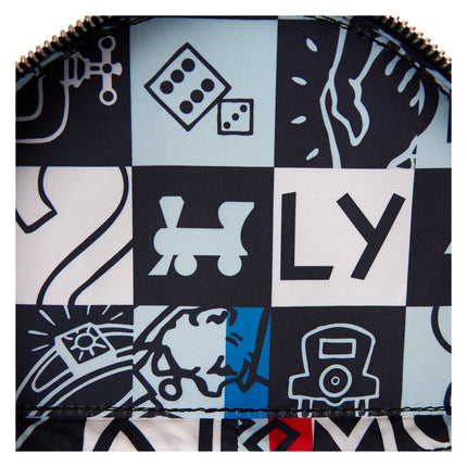 Monopoly 90th Anniversary Top Hat Glitter Figural Crossbody Bag