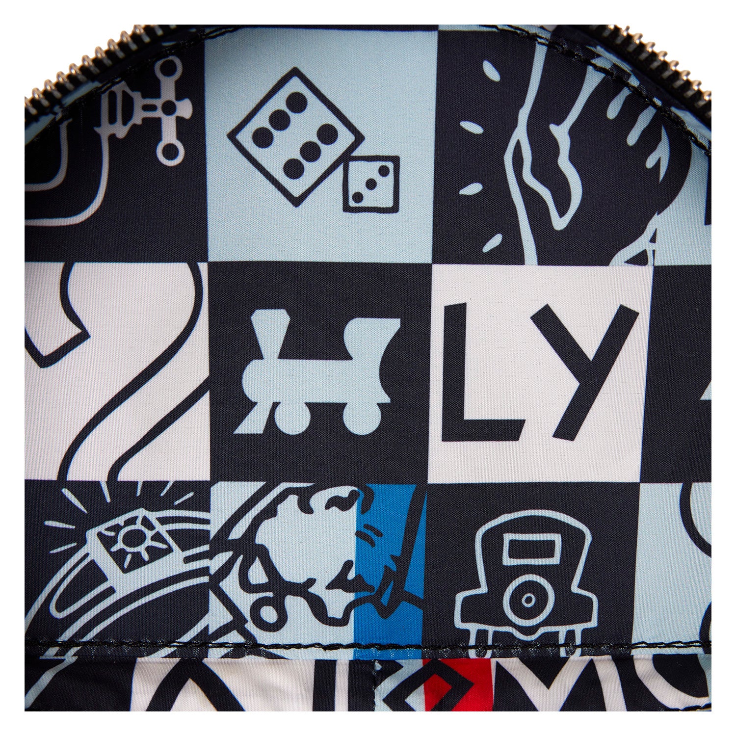 LF HASBRO MONOPOLY TOP HAT CROSSBODY BAG 8
