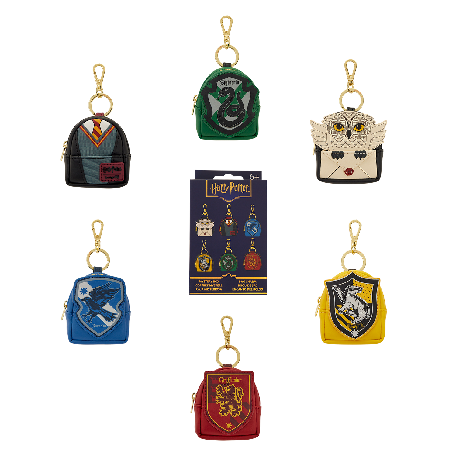 Harry Potter Mystery Mini Backpack Keychain Charm 1