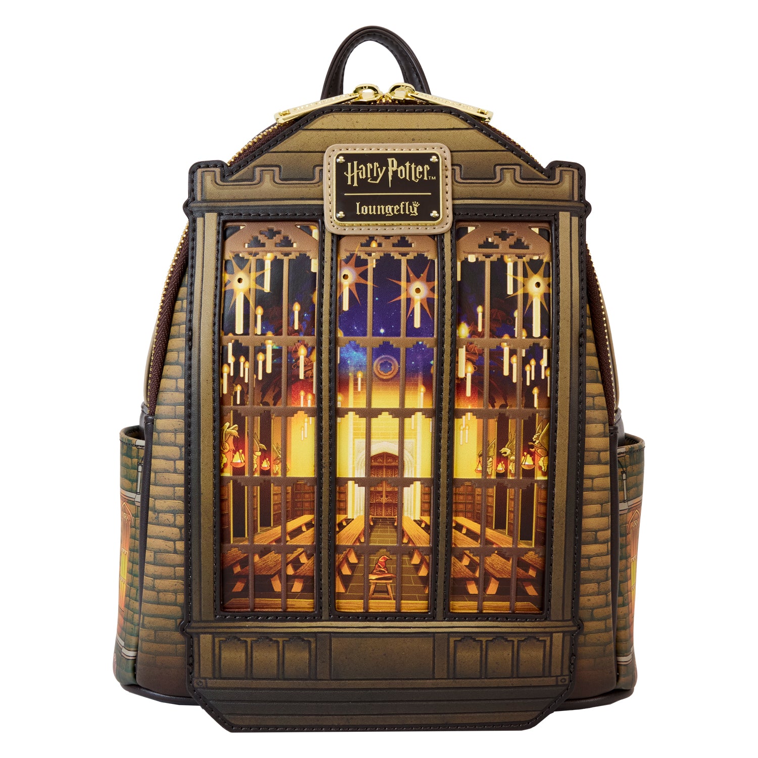 Harry Potter Hogwarts Great Hall Light Up Mini Backpack