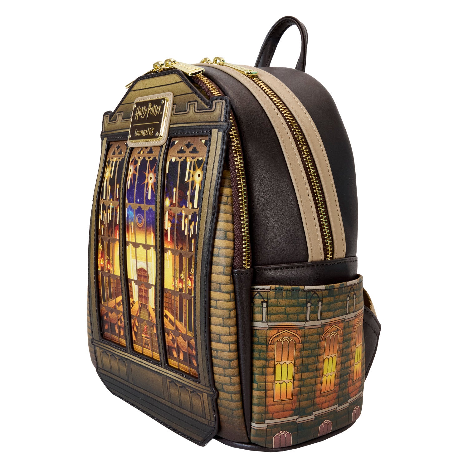 Harry Potter Hogwarts Great Hall Light Up Mini Backpack 3