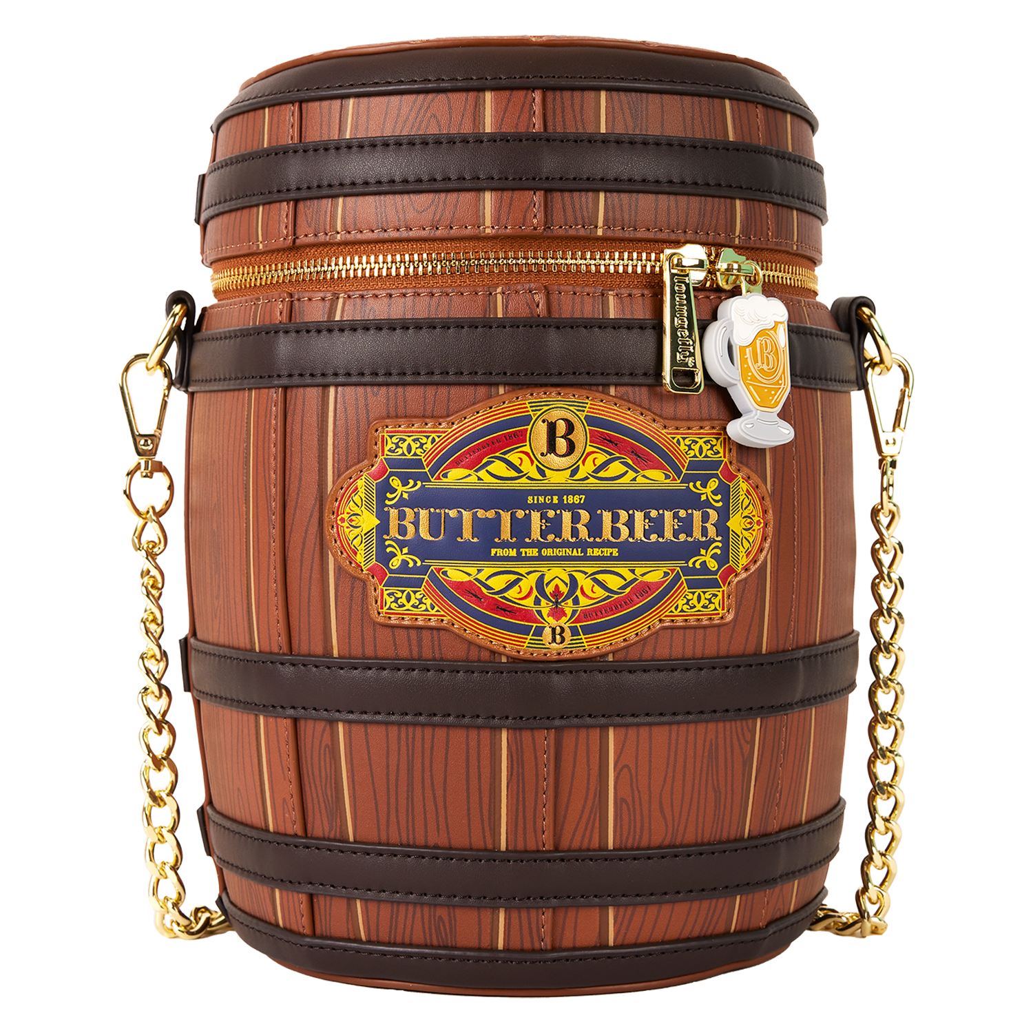LF WB HARRY POTTER BUTTERBEER BARREL CROSSBODY BAG