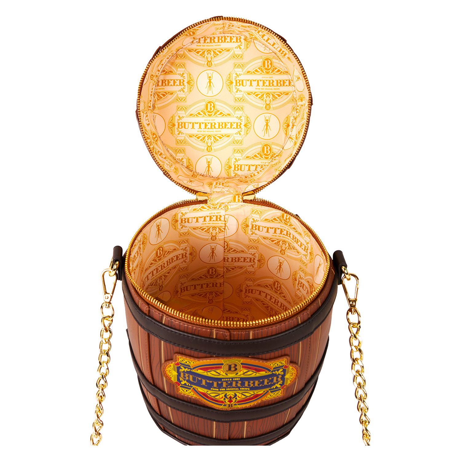 LF WB HARRY POTTER BUTTERBEER BARREL CROSSBODY BAG 7