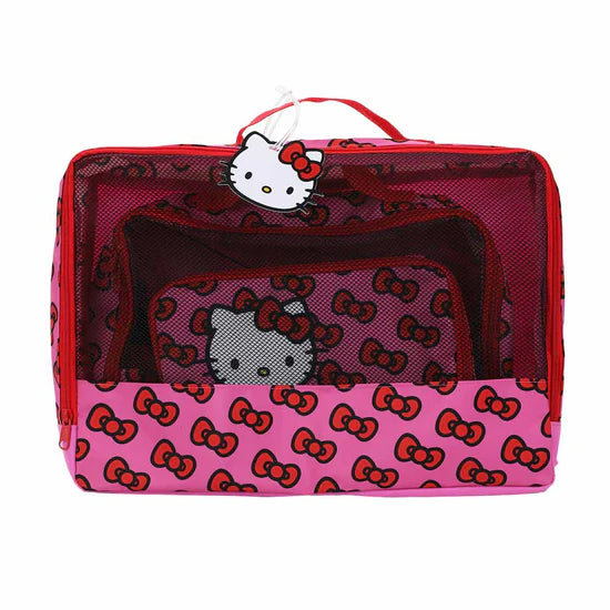 Hello Kitty Pink 4 pc. Travel Packing Cubes
