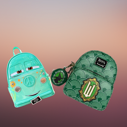 Elphaba Convertible Mini Backpack & Cars Fillmore Mini Backpack Exclusive