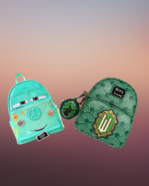 Elphaba Convertible Mini Backpack & Cars Fillmore Mini Backpack Exclusive