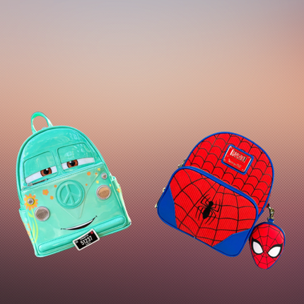 Spider-man Convertible Mini Backpack & Cars Fillmore Mini Backpack Exclusive