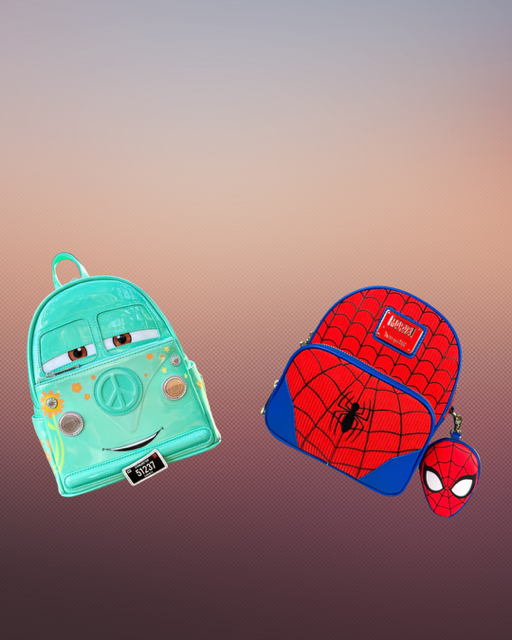 Spider-man Convertible Mini Backpack & Cars Fillmore Mini Backpack Exclusive
