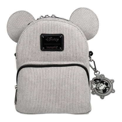 Steamboat Willie Corduroy Convertible Mini Backpack - W1-1 Exclusive