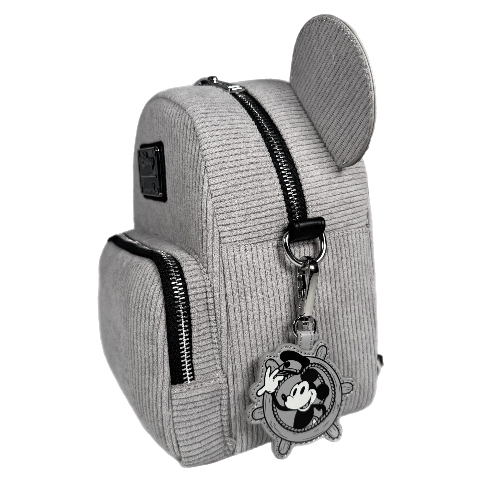 clark and madison mini backpack Steamboat Willie Corduroy Convertible Mini Backpack