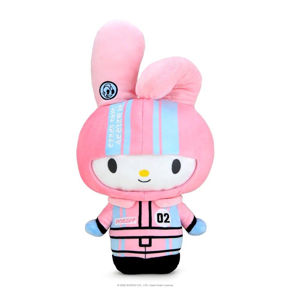 Kidrobot Hello Kitty and Friends Tokyo Speed Racer My Melody 13" Interactive Plush