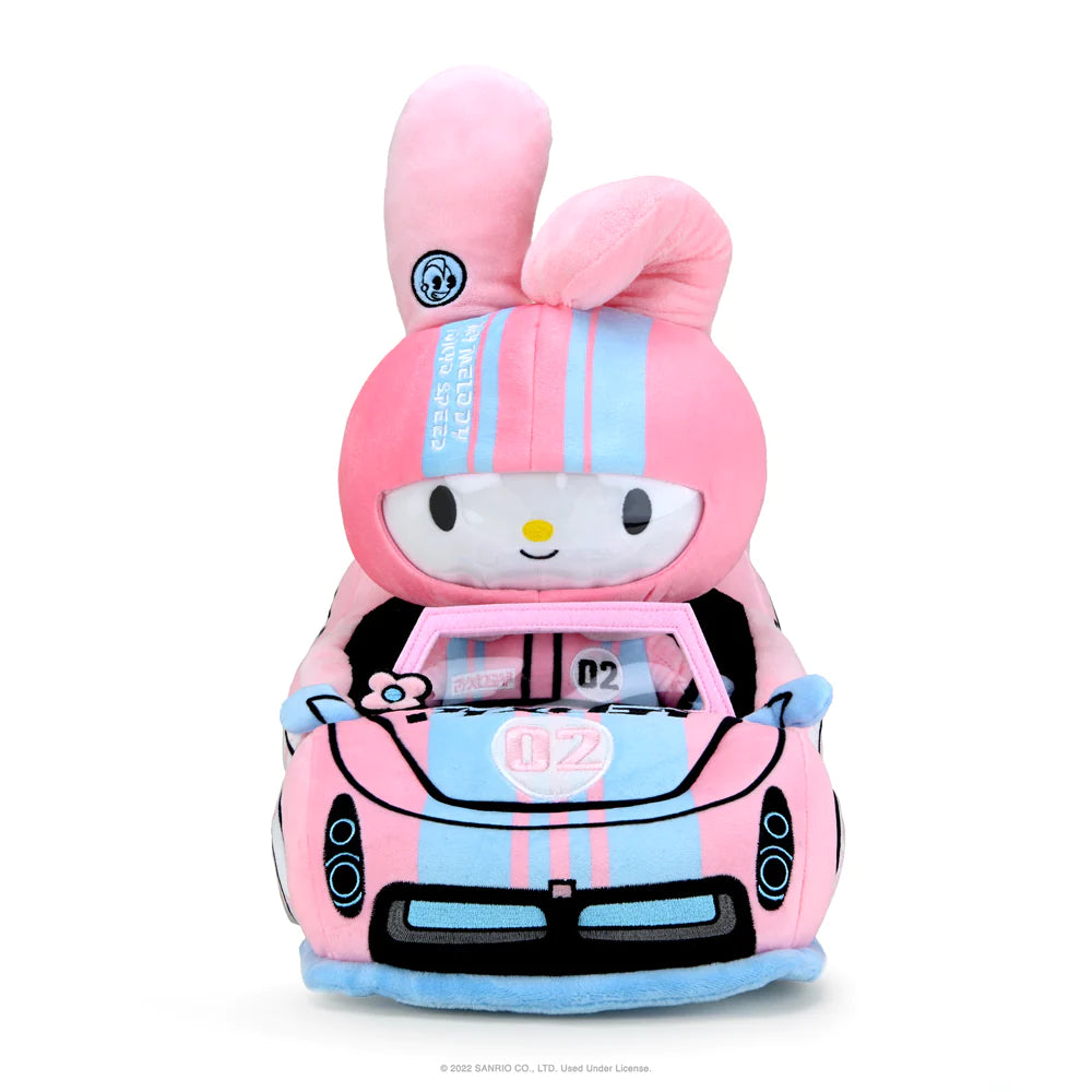 Kidrobot Hello Kitty and Friends Tokyo Speed Racer My Melody 13" Interactive Plush