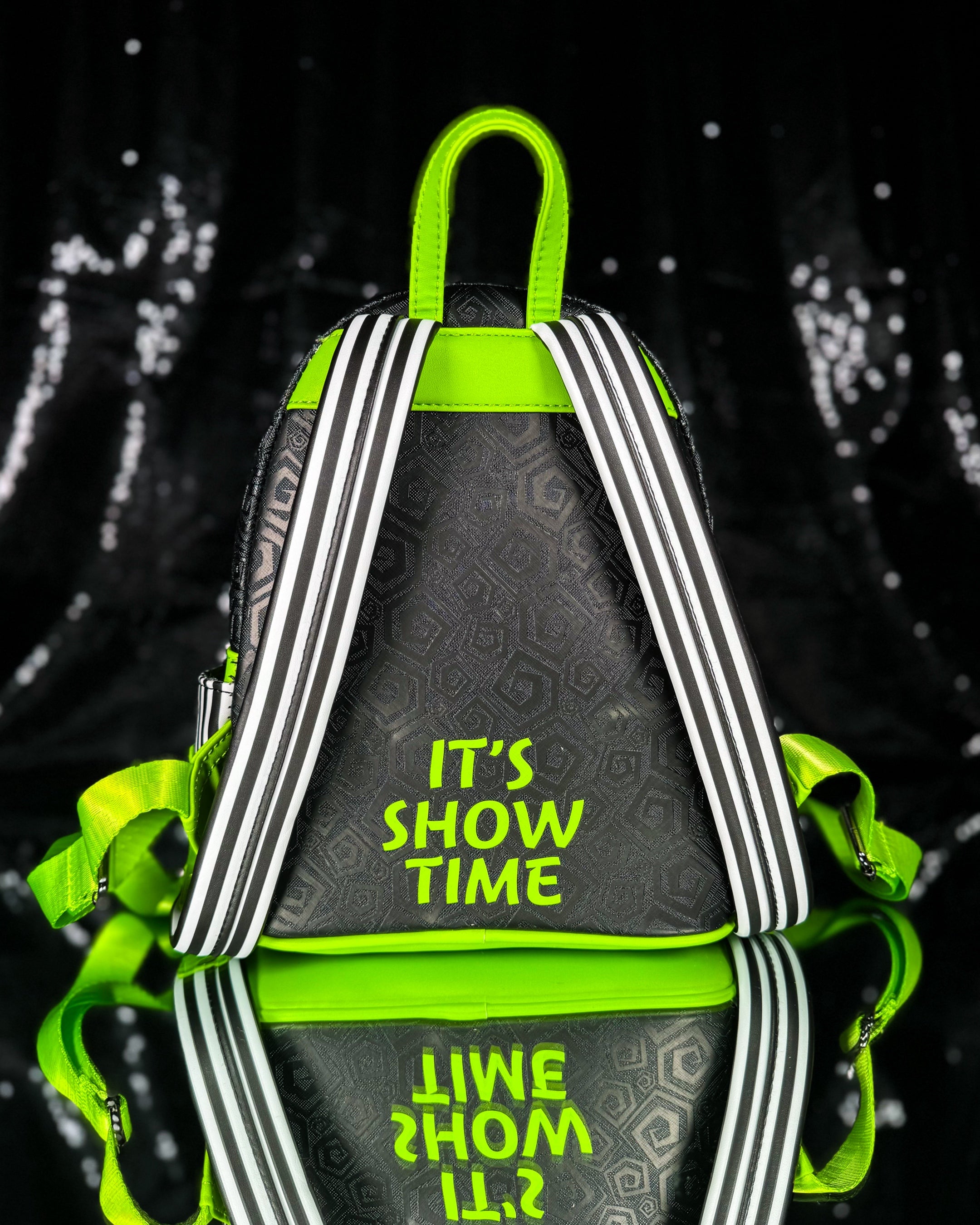 Beetlejuice Carousel Hat Glow in the Dark Cosplay Mini Backpack 3