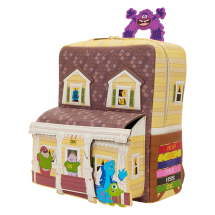 Monster University Oozma Kappa House Figural Mini Backpack