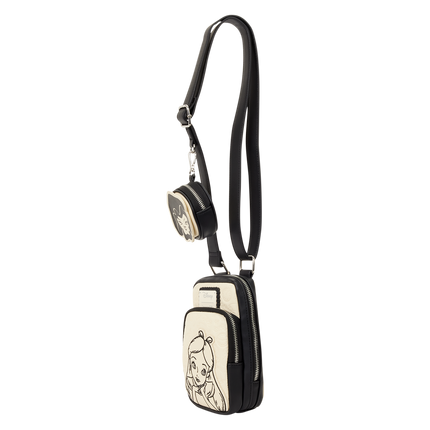 Alice in Wonderland Embroidered Floral Sling