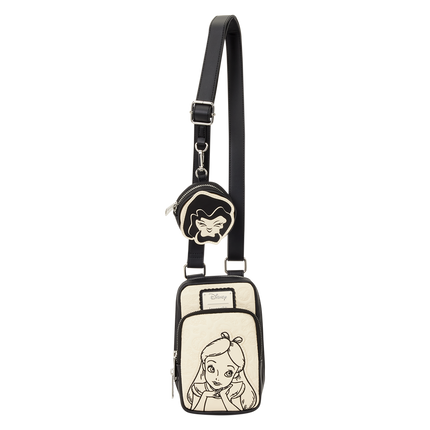 Alice in Wonderland Embroidered Floral Sling