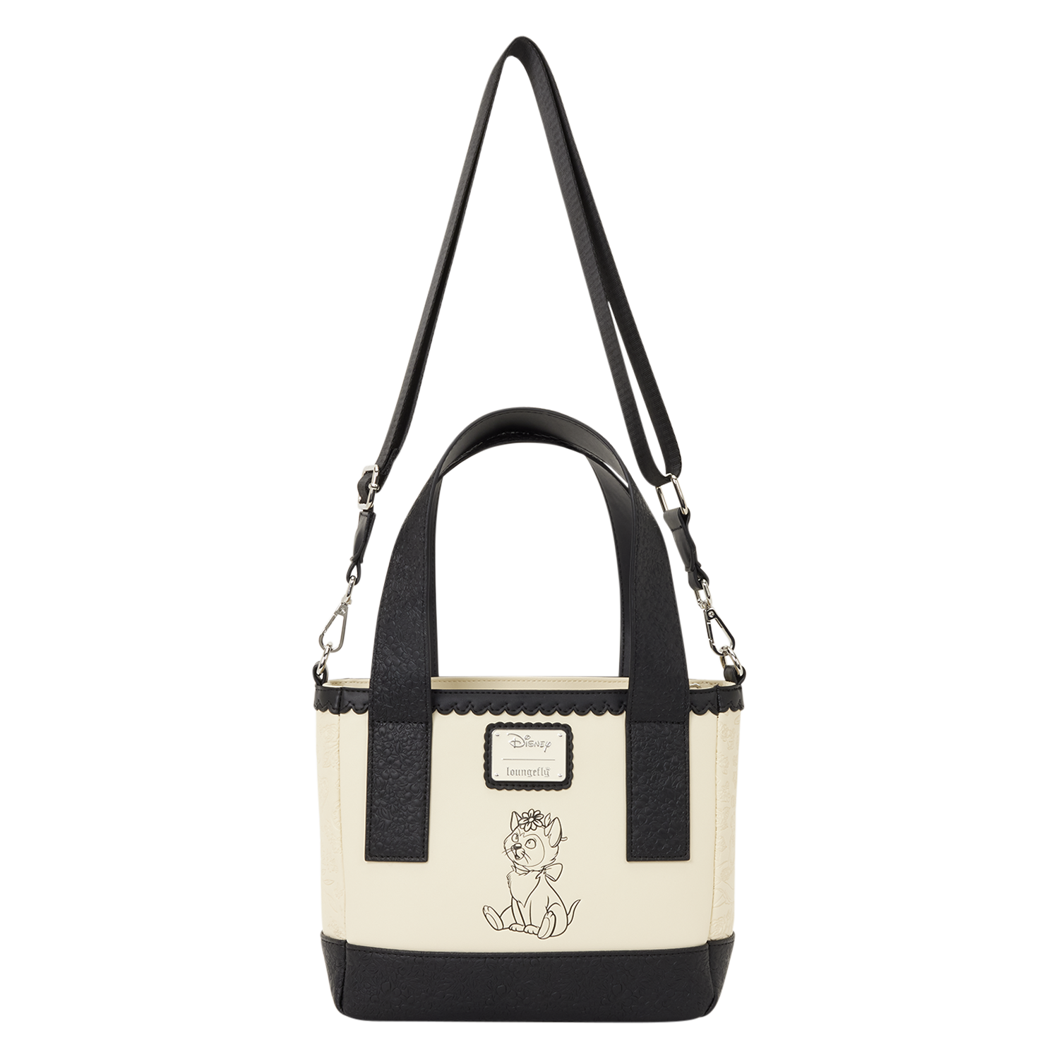 Alice in Wonderland Embroidered Floral Tote 3