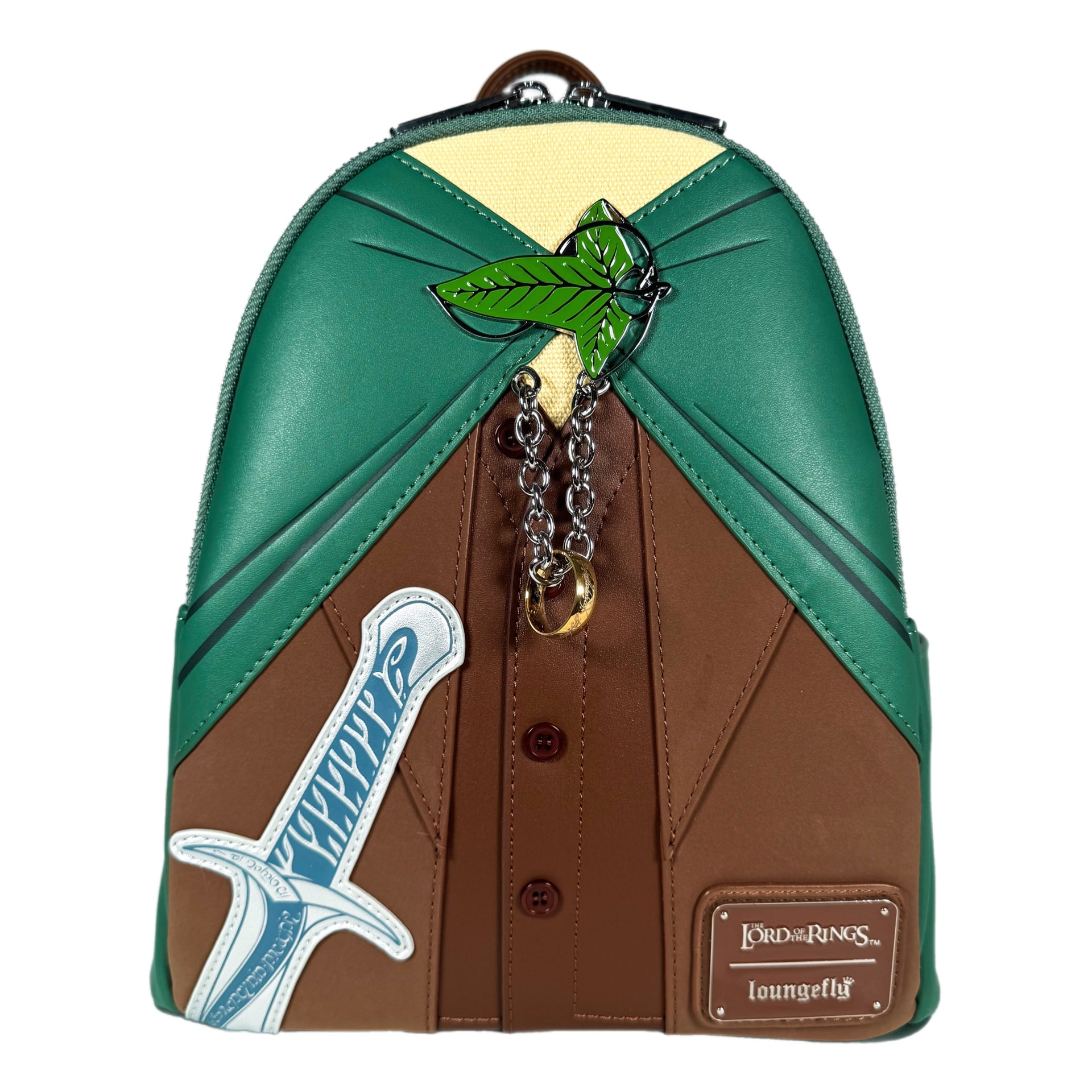 bioworld lord of the rings mini backpack Loungefly Frodo Baggins Mithril Cosplay The front showcases the Megabass Vision 110+2 Jerkbait Weight:05 HD worm Hook