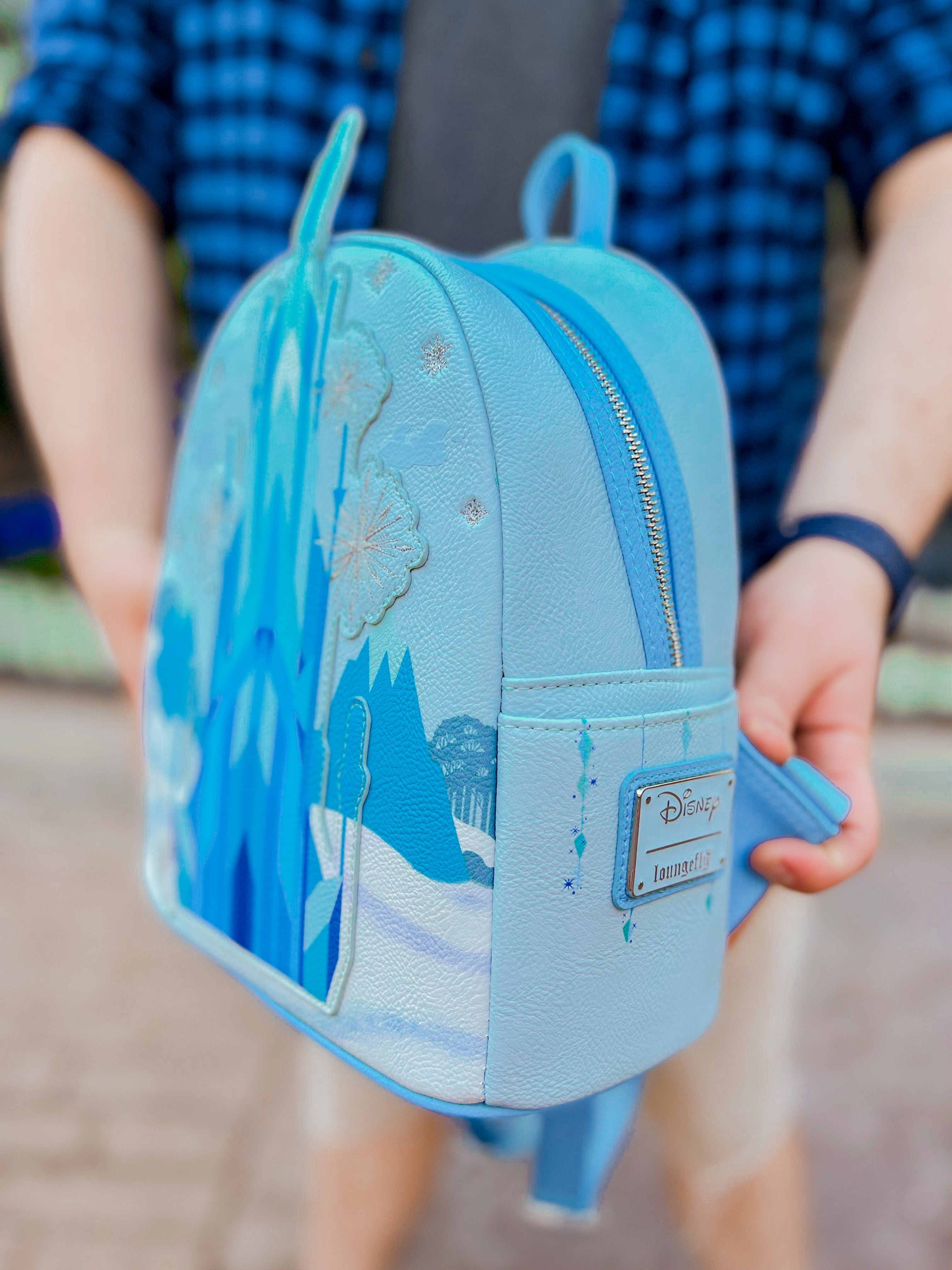 Disney Frozen Princess Elsa Castle Mini Loungefly Backpack