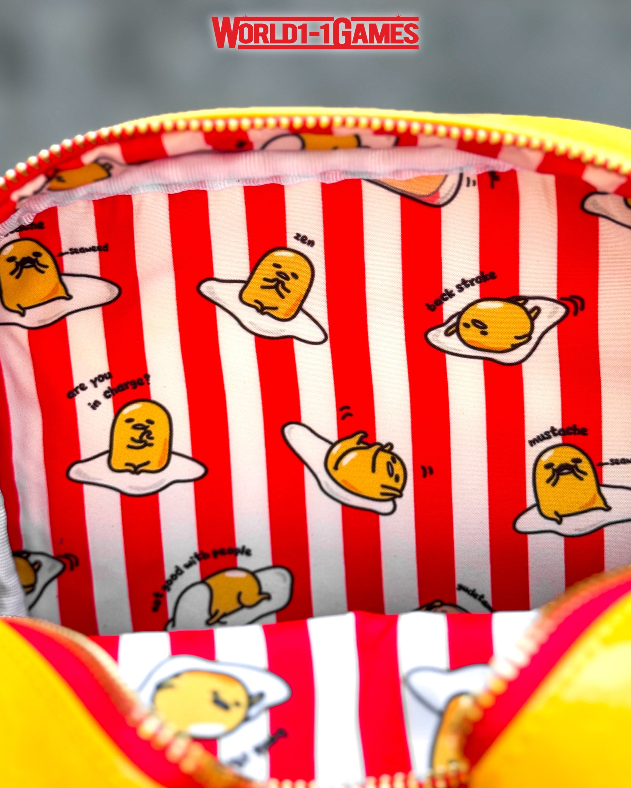 funko x gudetama mini backpack Gudetama Take Out Convertible Mini Backpack Exclusive LF