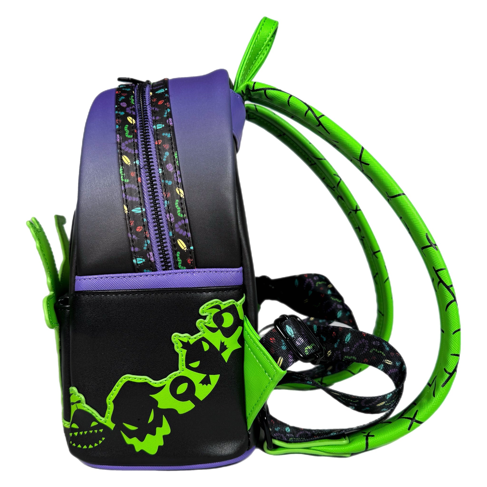 Oogie Boogie Lock Shock and Barrel Light up and Glow in the Dark Mini Backpack 4