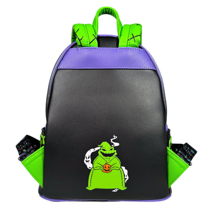 Oogie Boogie Lock Shock and Barrel Light up and Glow in the Dark Mini Backpack