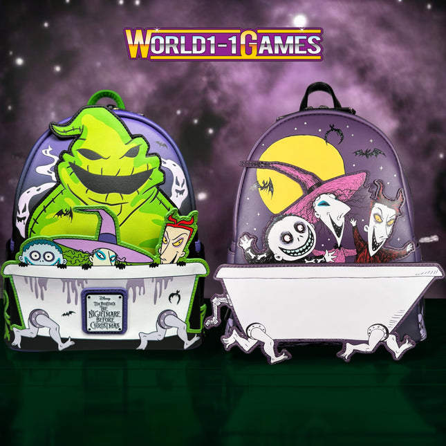 Oogie Boogie & Lock, Shock, and Barrel Exclusive Backpack Bundle